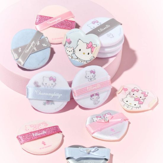 필리밀리 필리밀리X챠미키티 블러팡파우더퍼프 5P 2종