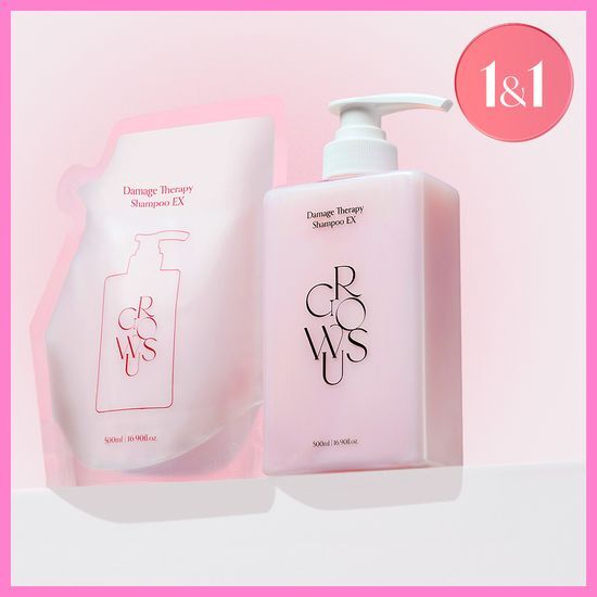 그로우어스 그로우어스 데미지 테라피 샴푸 500ml 더블 기획