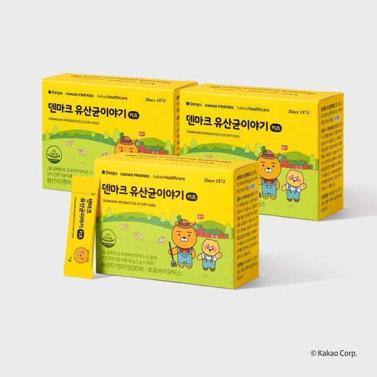 덴프스 덴마크 유산균이야기 키즈 3박스/3개월분
