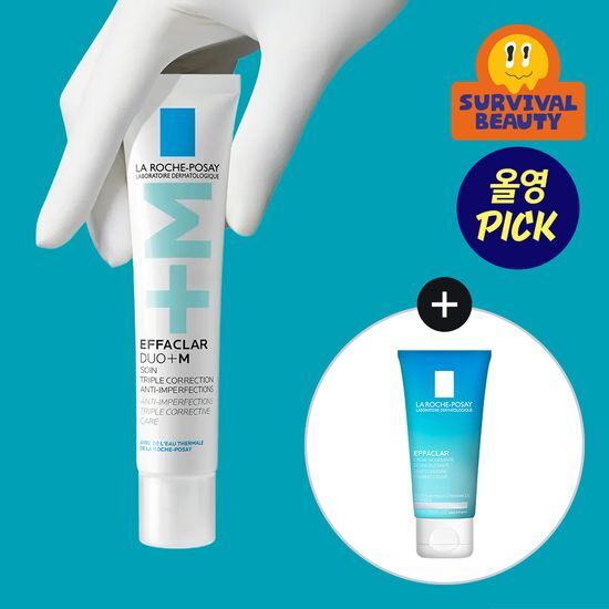 라로슈포제 라로슈포제 에빠끌라 듀오+ M 트러블 에센스 40ml 기획(+에빠끌라 폼 50ml)