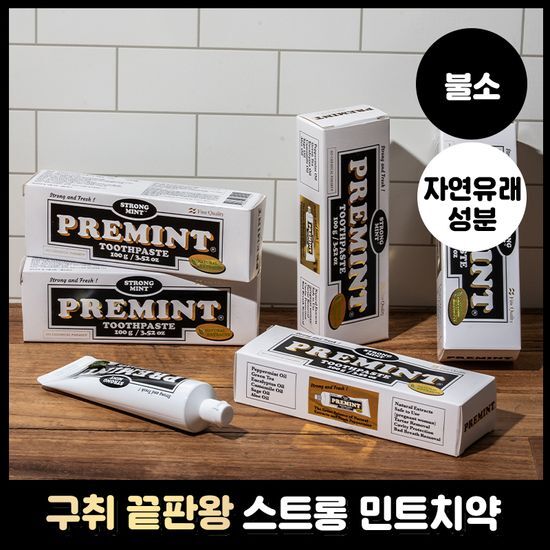 프레민트 프레민트 스트롱민트 치약 100g