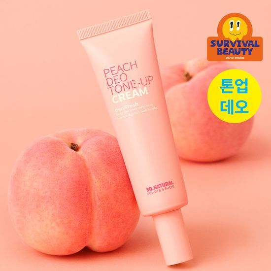 쏘내추럴 쏘내추럴 파우더포룸 피치 데오 톤업 크림 50ml