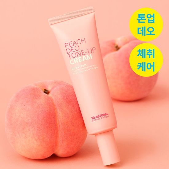 쏘내추럴 쏘내추럴 파우더포룸 피치 데오 톤업 크림 50ml