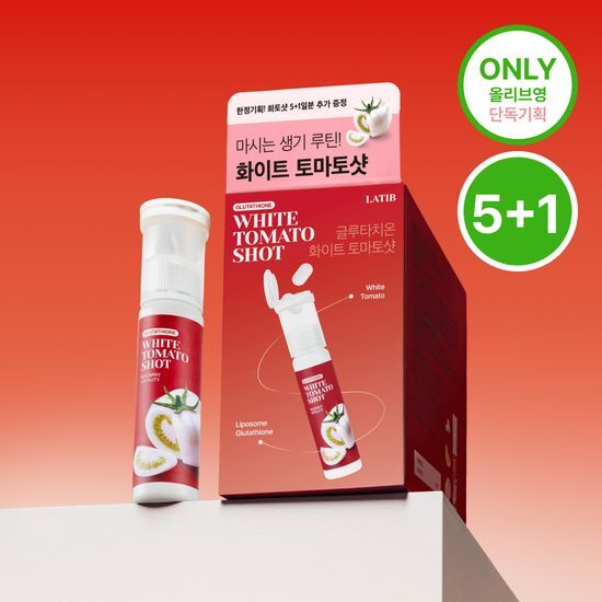 라티브 글루타치온 화이트토마토샷 5+1개입 가격 추이 라티브 라티브 글루타치온 화이트토마토샷 5+1개입 - 최저가 18,900원