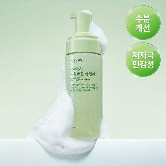 식물나라 식물나라 어린녹차 촉촉 버블 클렌저 150ml