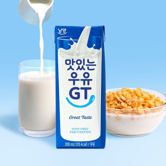남양 맛있는우유GT 멸균 흰우유 200ml 24입