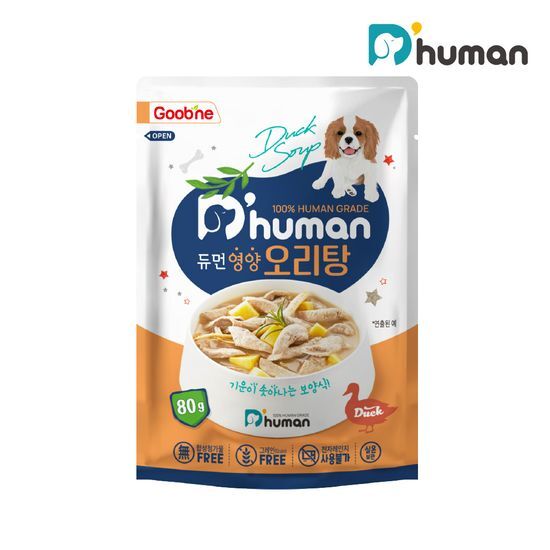 듀먼 듀먼 영양 오리탕 80g 1팩