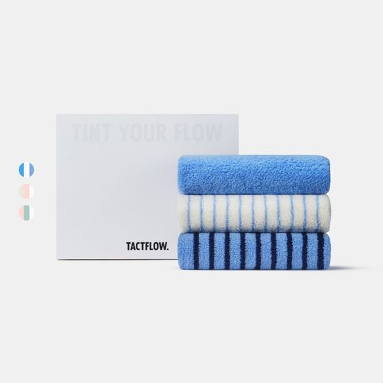 택플로우 택플로우 타월 믹스 3P세트 (3colors)