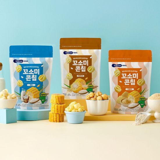 베베쿡 베베쿡 꼬소미콘칩 6개(25g x 6개) 3종 택1