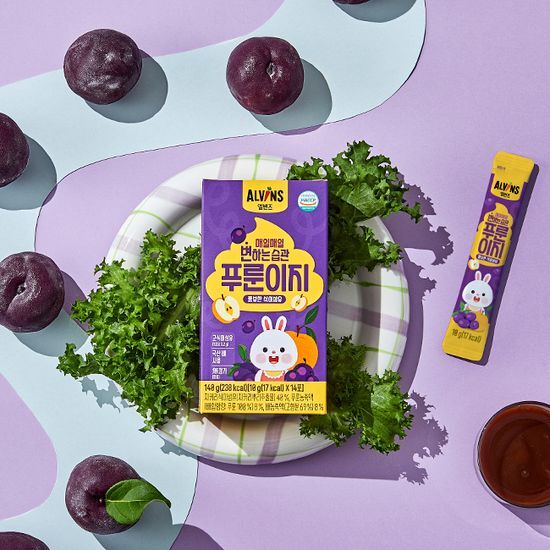 엘빈즈 엘빈즈 매일매일 변하는 습관 푸룬이지 1박스 (10g x 14개입)