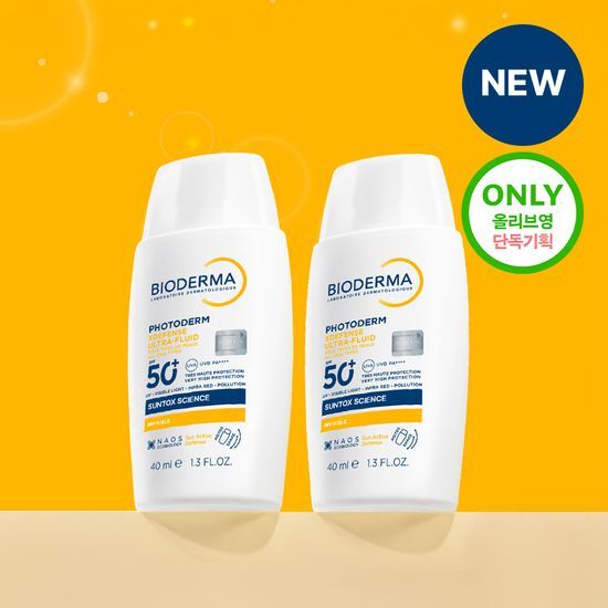 바이오더마 바이오더마 포토덤 엑스디펜스 울트라 플루이드 SPF50+ 인비저블 40ml 더블 기획