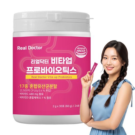 리얼닥터 리얼닥터 비타업 프로바이오틱스 2g*30포 (1개월분)