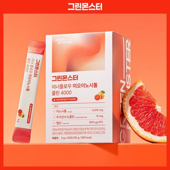 그린몬스터 그린몬스터 이너플로우 미오이노시톨 콜린 4000 30포 (1개월분)