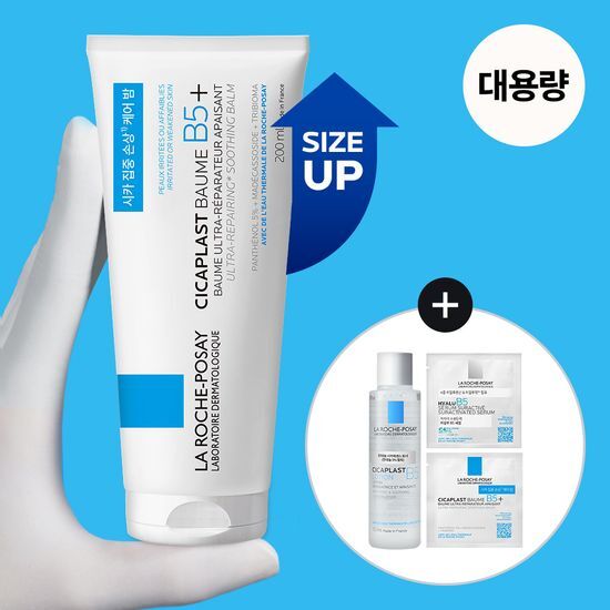 라로슈포제 라로슈포제 시카플라스트 밤 B5+ 200ml 기획 (+1.5ml+시카토너 50ml+히알루세럼 1.5ml)