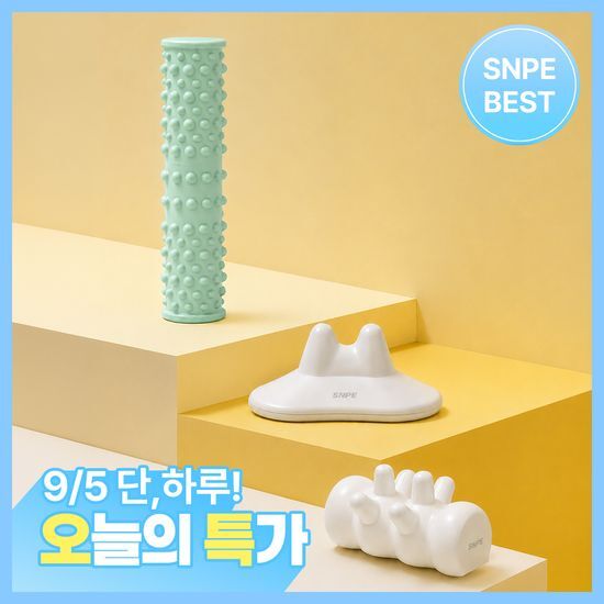 SNPE SNPE 베스트 3종 골라담기 (다나손 마사지기/도깨비손 림프 마사지기/더블폼롤러) - 최저가 29,000원