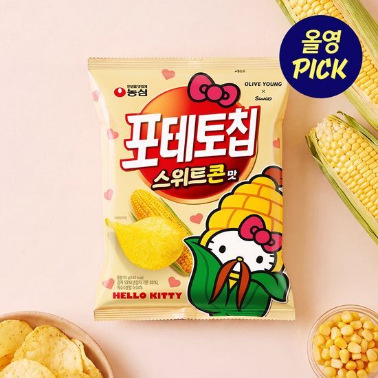 농심 헬로키티 포테토칩 스위트콘맛 95g 산리오 에디션 가격 추이 농심 농심 헬로키티 포테토칩 스위트콘맛 95g 산리오 에디션 - 최저가 2,080원