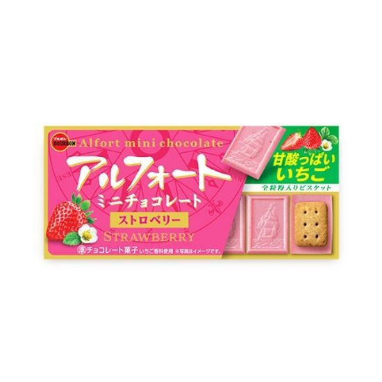 부르봉 부르봉 알포트 미니 초콜릿 딸기 55g