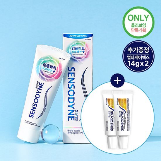 센소다인 센소다인 컴플리트 프로텍션 플러스 치약 100g 기획 (+치약 14g*2)