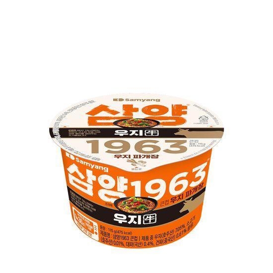 삼양식품 삼양식품 삼양1963 우지파개장 큰컵 115g