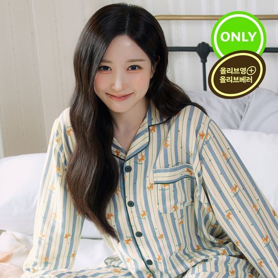 도씨 도씨 코튼라이크 베러 도로시 긴팔 잠옷 세트