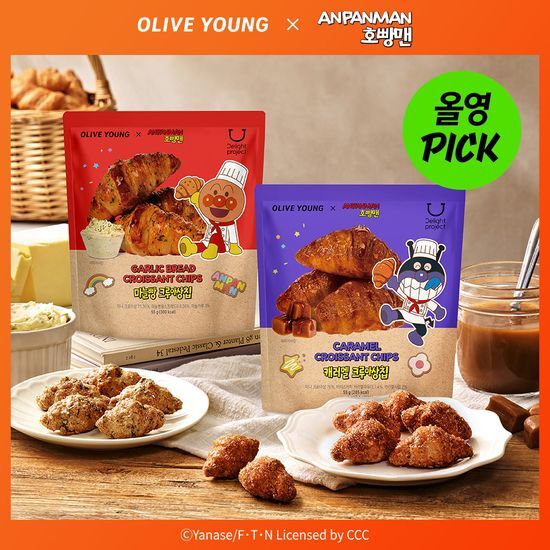 딜라이트 프로젝트 딜라이트 프로젝트 크루아상칩 택1(캐러멜/마늘빵)