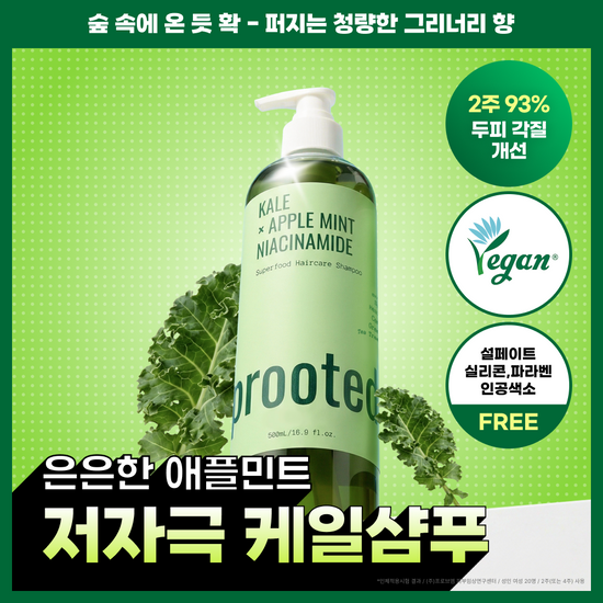 프루티드 프루티드 그린클렌징 케일샴푸 500ml