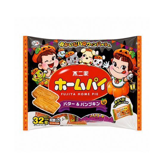 후지야마 할로윈 홈파이 버터&호박 (32개입)