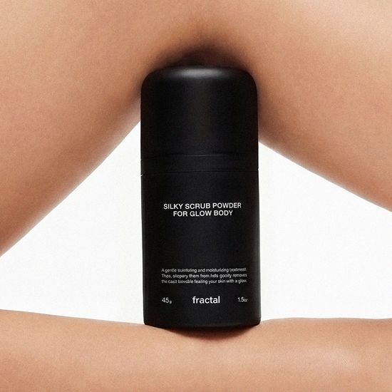 프렉탈 프렉탈 실키 스크럽 파우더 포 글로우 바디 45g