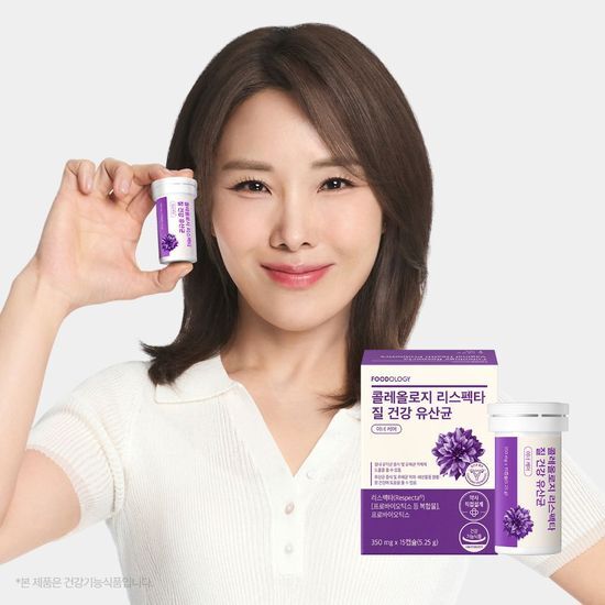 푸드올로지 푸드올로지 콜레올로지 리스펙타 질 건강 유산균 350mg 15캡슐 (15일분)