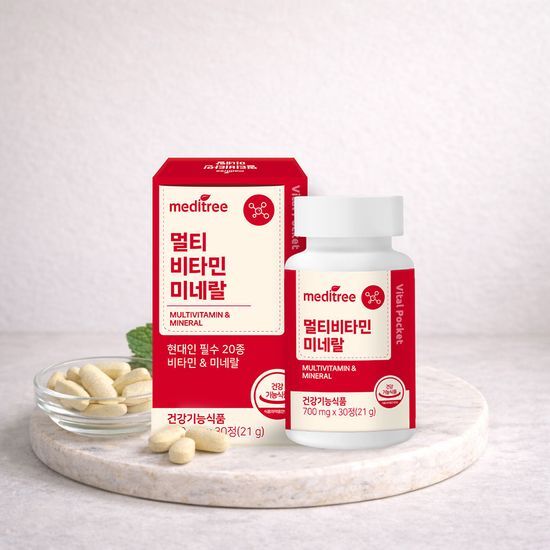 메디트리 메디트리 바이탈포켓 멀티비타민 미네랄 30정 (1개월분)