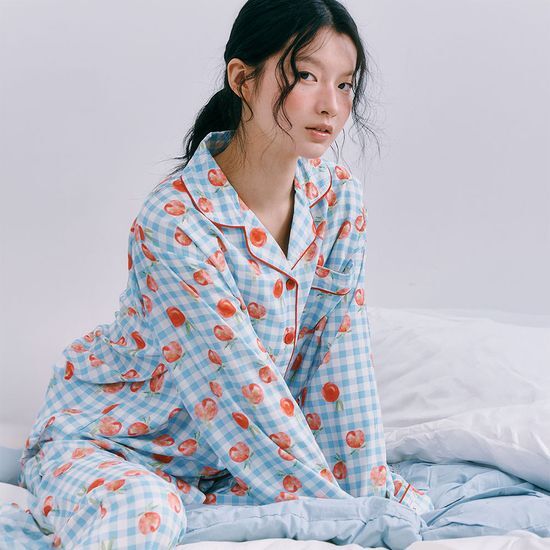 주디앤 주디앤 피치 긴팔 잠옷 세트