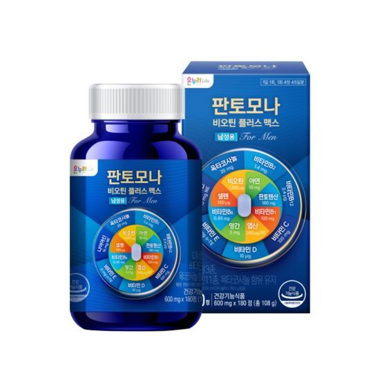 판토모나 판토모나 비오틴 플러스 맥스 남성용 180정 (45일분)