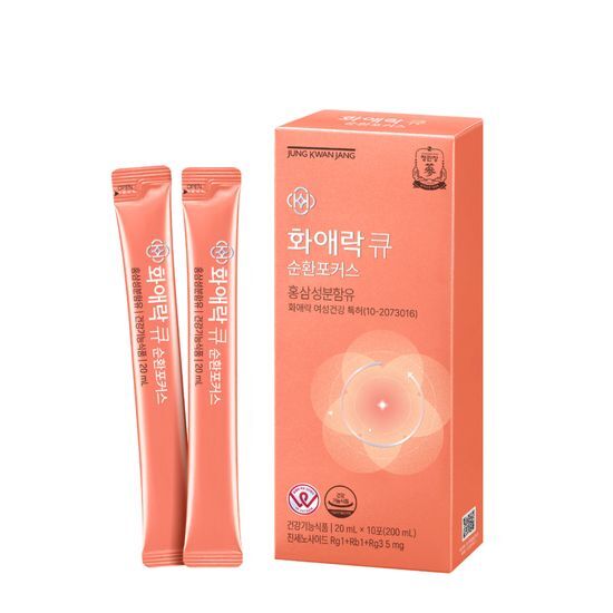 정관장 정관장 화애락 큐 순환포커스(20ml*10포) (10일분)