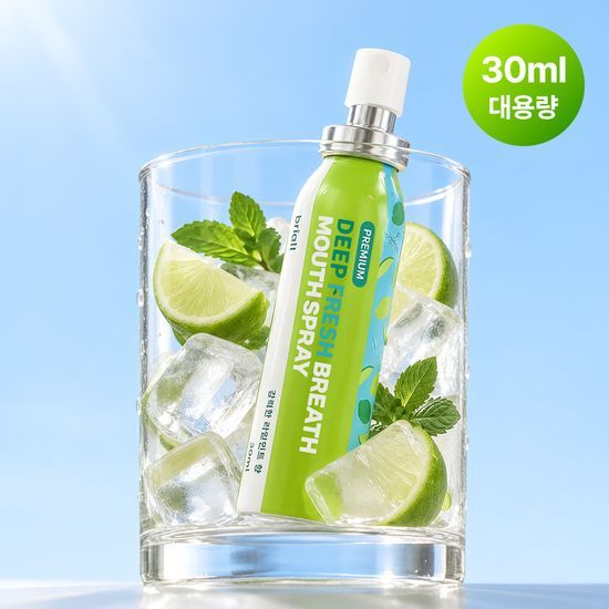 브리올 브리올 프리미엄 딥 프레쉬 브레스 구강 스프레이 스트롱 라임민트향 30ml