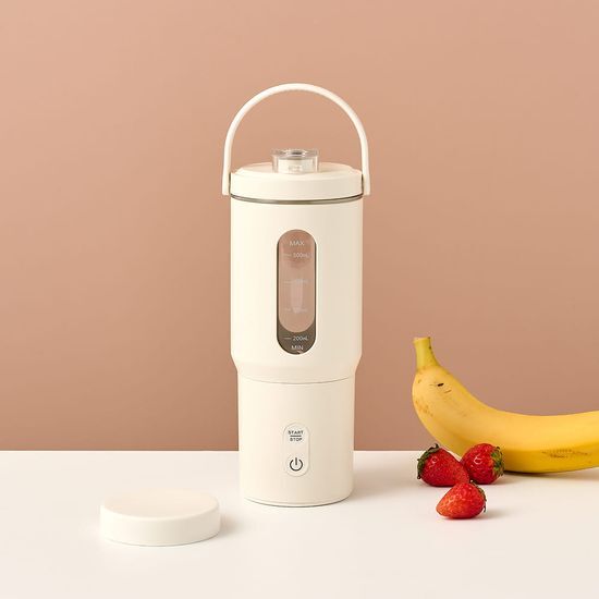 모던하우스 휴대용 무선 텀블렌더 500ml 크림