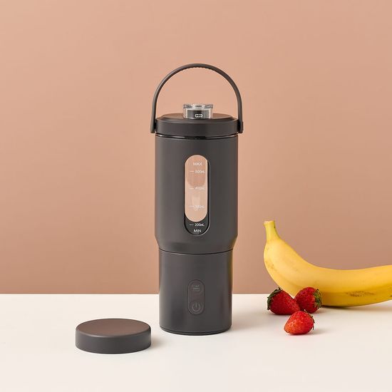 모던하우스 휴대용 무선 텀블렌더 500ml 그레이