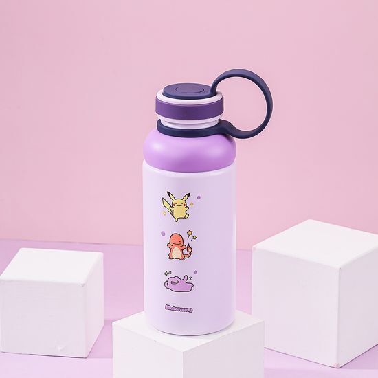 릴팡 릴팡 포켓몬스터 베이글 핸들 이중스텐 텀블러 630ml (메타몽)