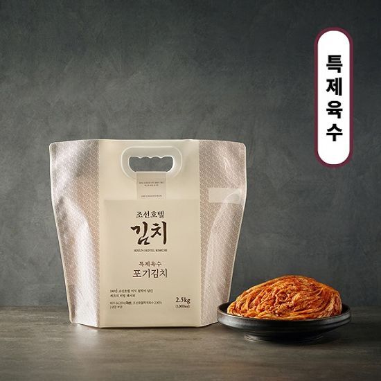 신세계푸드 신세계푸드 조선호텔 특제육수 포기김치2.5kg