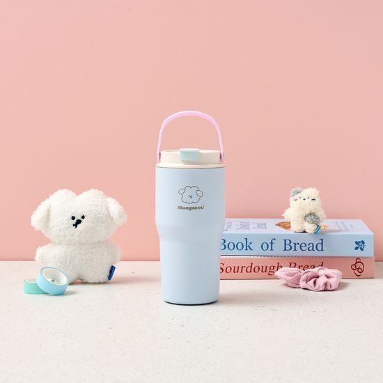 멍솜이 스테인리스 블루밍 핸들 텀블러 600ml 블루 가격 추이 버터샵 멍솜이 스테인리스 블루밍 핸들 텀블러 600ml 블루 - 최저가 19,900원