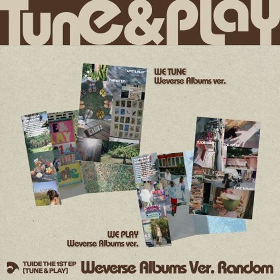 TUIDE TUIDE(튜이드) The 1st EP [TUNE & PLAY] Weverse Albums ver.