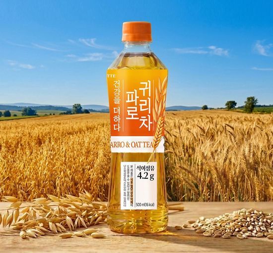 롯데 롯데칠성 더하다 파로귀리/보리/옥수수수염차 500ml 12페트