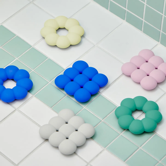 바디럽 퓨어썸 다용도 컬러 비누받침 (도넛형/비스킷형) 5colors