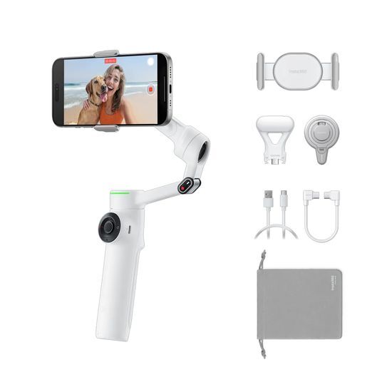 인스타360 인스타360 Flow 2 Pro 크리에이터 번들 써밋화이트