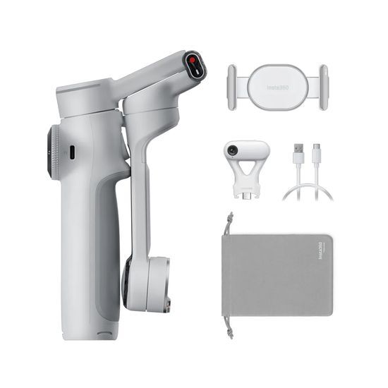 인스타360 인스타360 Flow 2 Pro AI 트래커 번들 스톤그레이