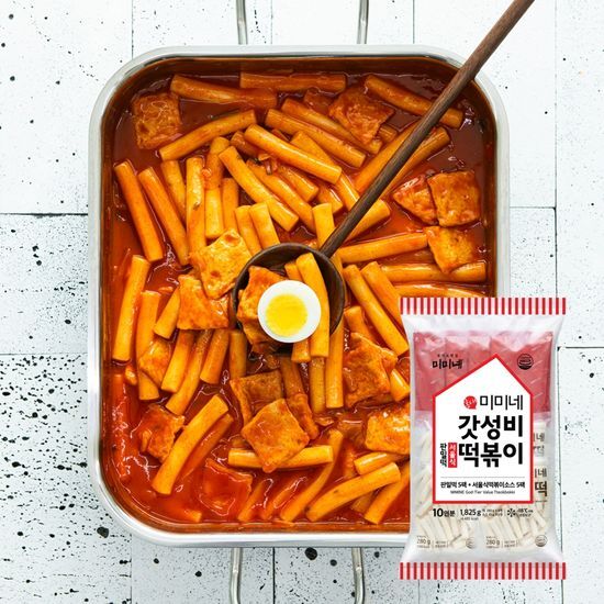 미미네 갓성비 판밀떡 서울식 떡볶이 1825g 가격 추이 미미네 미미네 갓성비 판밀떡 서울식 떡볶이 1825g - 최저가 16,900원