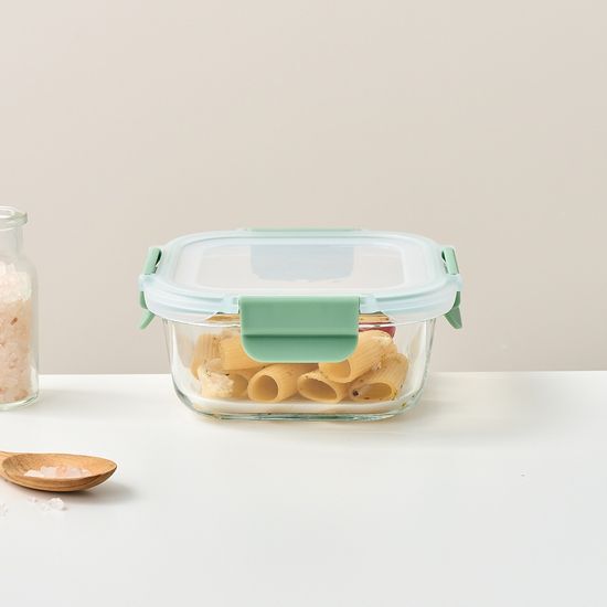 클리어글라스 완벽분리 정사각 밀폐용기 520ml 가격 추이 모던하우스 클리어글라스 완벽분리 정사각 밀폐용기 520ml - 최저가 3,920원