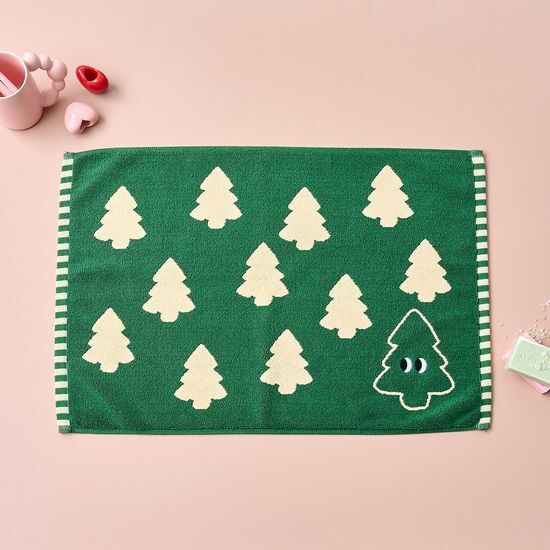 모던하우스 아이팝 트리 타월발매트 GREEN 45X65cm