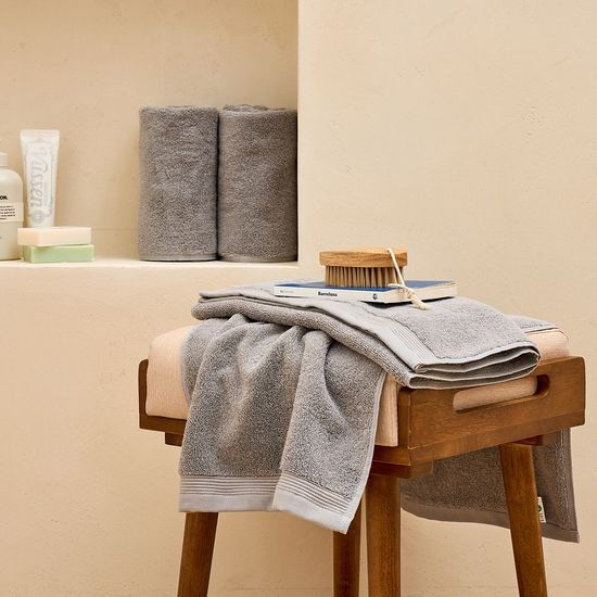 모던하우스 WOW 클라우디 고중량 세면타월 4P 190g GREY