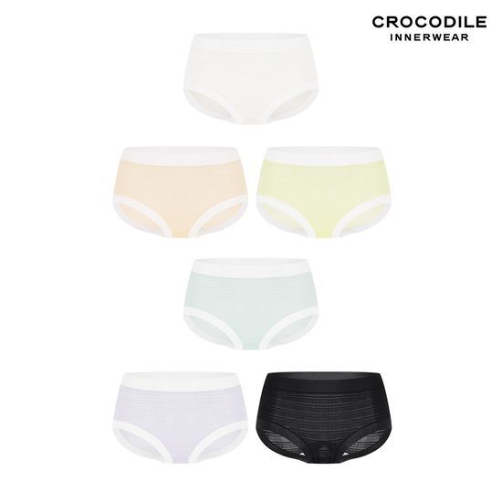 크로커다일 이너웨어 에센셜 에어리 링클 팬티 3종 6Color 가격 추이 크로커다일 이너웨어 크로커다일 이너웨어 에센셜 에어리 링클 팬티 3종 6Color - 최저가 15,900원