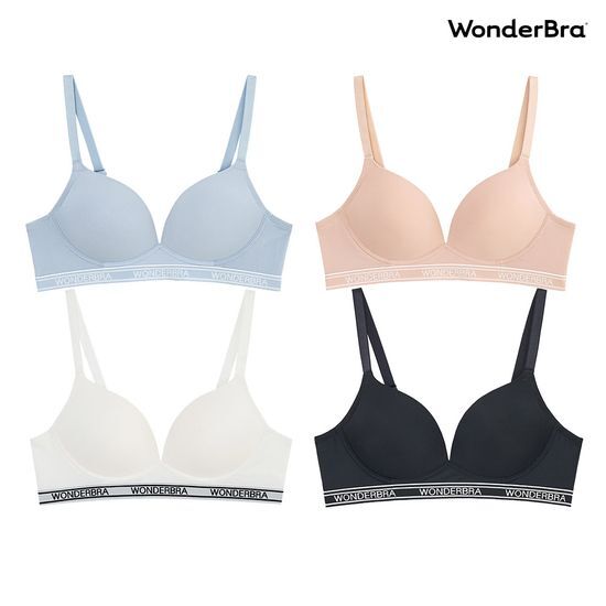 원더브라 Wonderbra 스포츠 아웃밴드 노와이어 브라 4Color